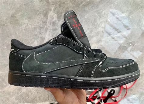 Travis Scott X Air Jordan I Low「black Phantom」细节详览 Nowre现客