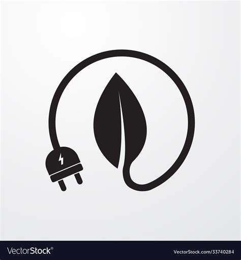 Energy Saving Icon For Web And Mobile Royalty Free Vector