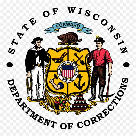 Seal Of The Wisconsin Department Of Corrections Wisconsin State