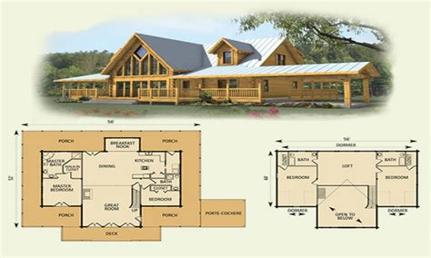 Simple Cabin Plans With Loft Log Cabin With Loft Open Floor Plan 2 Bed