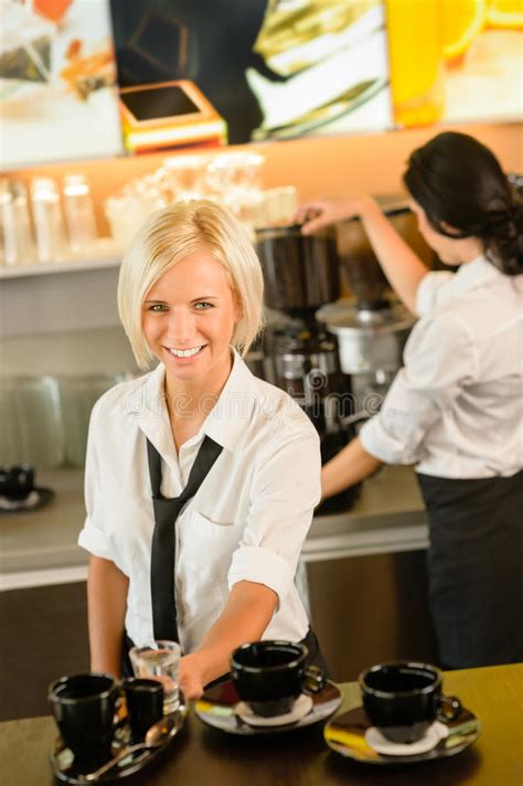Download it's always sunny in philadelphia. Staff At Cafe Making Coffee Espresso Machine Stock Image ...