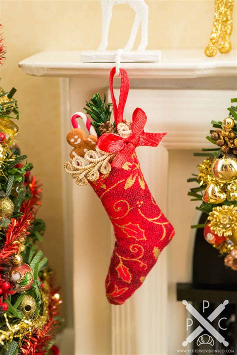 We've selected our top fun and inexpensive gifts that will fit perfectly into a stocking! Dollhouse Miniature Filled Christmas Stocking - 1:12 ...