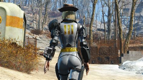 Vault Booty Enhanced Female And Male Vault Suit At Fallout 4 Nexus