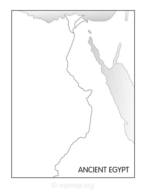 Blank Map Of Egypt Physical And Political Map Of Egypt Egypt Map