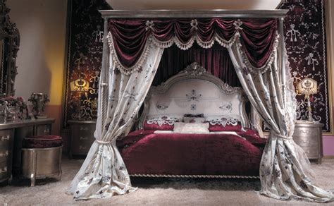 They were favored through the high society as a 24 canopy bed ideas for a charming and cozy bedroom. Master bed with canopy and embroidered headboard. Scarlet red