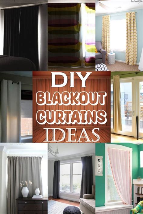 24 Homemade Diy Blackout Curtains Ideas Diyncrafty