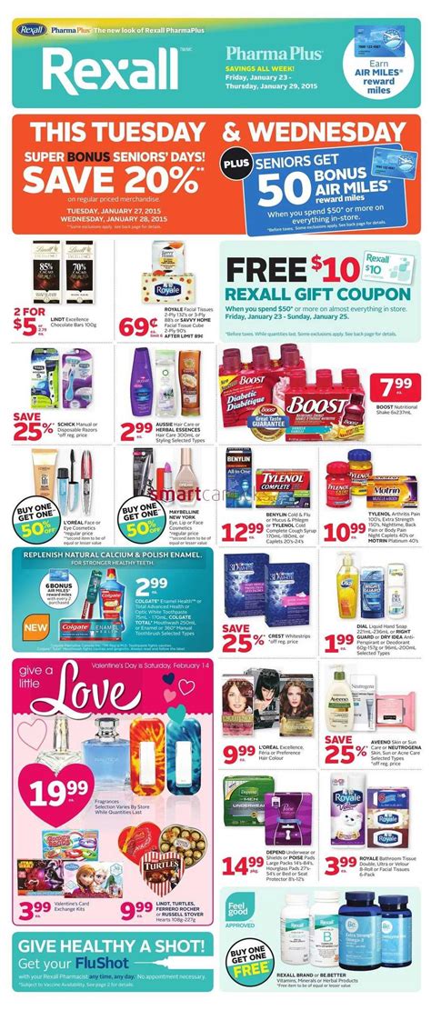 Rexall Pharmaplus On Flyer January 23 To 29