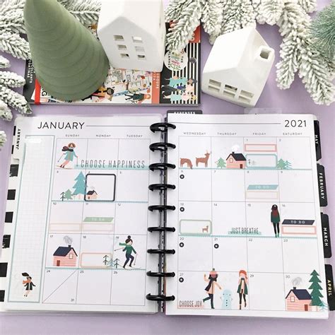 Desiree On Instagram “my January Monthly Is All Setup In My New 2021