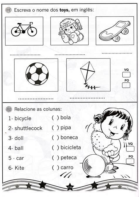 Atividades De Inglês Para Crianças