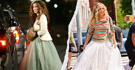 6 Sex And The City Outfits Now And Then From Tutus To Stripes