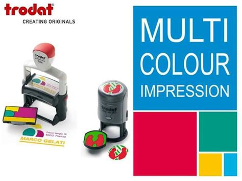 Trodat Multi Color Stamps Are Perfectly Suited For All Kinds Of
