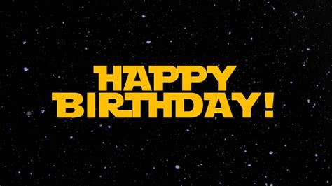 Cela fait 19 ans aujourd'hui que le staff de planète star wars (ex : Joyeux Anniversaire Star Wars / Carte Joyeux Anniversaire ...