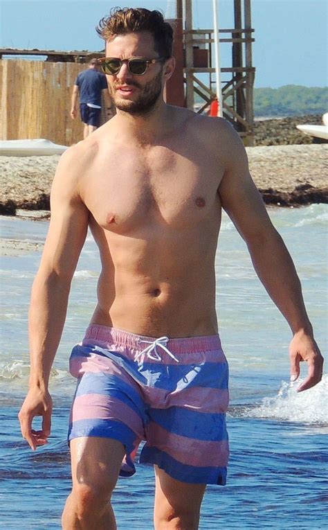 Jamie Dornan Hits The Beach In Ibizalet These Shirtless Shots Tide You Over Until Fifty Shades
