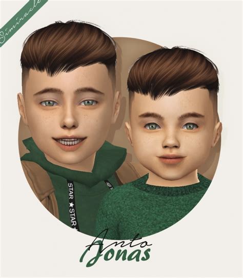 Anto Nhoa Hair For Kids And Toddlers At Simiracle Sims 4 Updates Vrogue