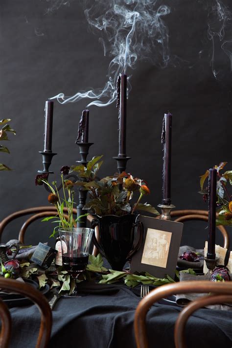Dinner party decorations halloween costumes. A Wickedly Gorgeous Halloween Dinner Party - Camille Styles
