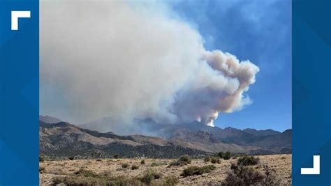 Evacuations Ordered Due To Flag Fire In Hualapai Mountains Near Kingman