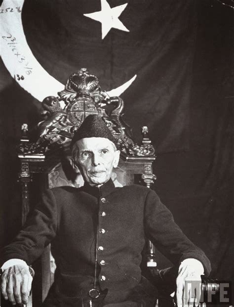 First Governor General Of Pakistan Muhammad Ali Jinnah Sitting In Front