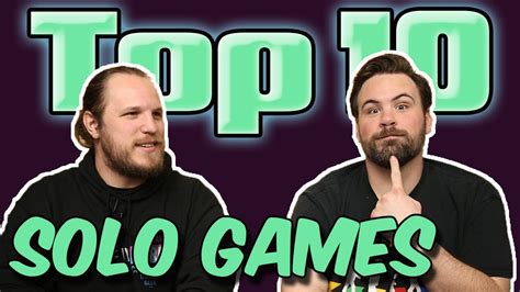Top 10 Solo Board Games Youtube