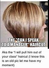 I Need To Speak To Your Manager Haircut Images