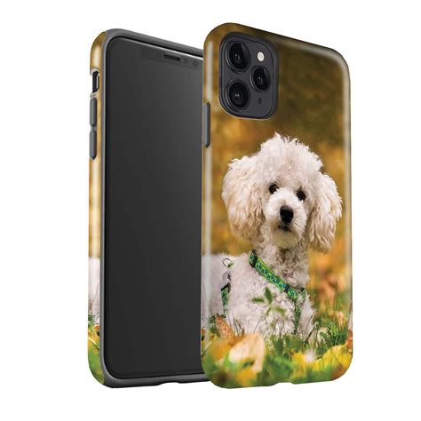 Stuff4 Gloss Tough Case For Apple Iphone 11 Pro Maxpoodlepopular Dog