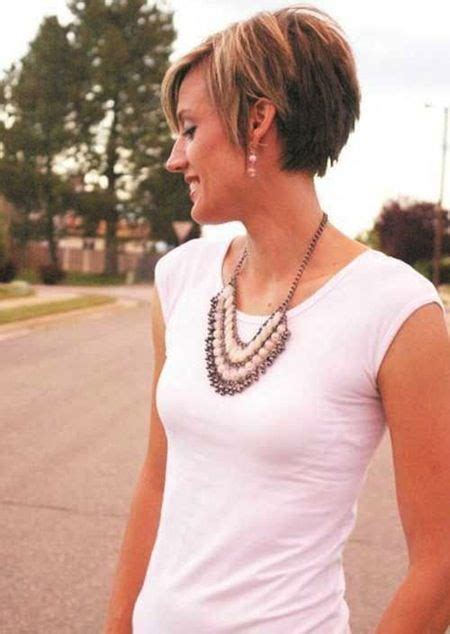 Ideal Short Stacked Pixie Haircuts