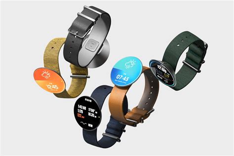 The Circle Smartwatchs Tilted Body And Minimalist Design Give It An