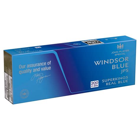 Windsor Blue Jps Superkings Real Blue 20 Bb Foodservice
