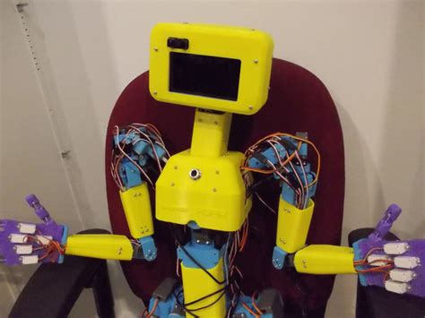 Diy A Full Size 3d Printed Humanoid Robot Open Electronics Open