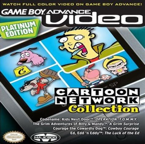 Game Boy Advance Video Cartoon Network Collection Platinum Edition