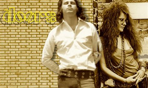 Jim Morrison And Janis Joplin Jim Morrison Janis Joplin Joplin