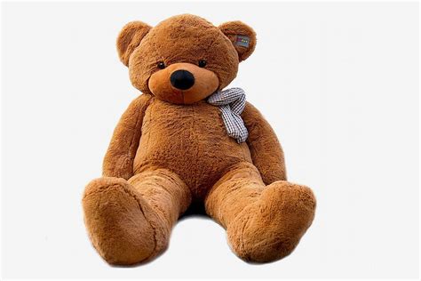 Toys & Games Stuffed Animals & Teddy Bears Dark Brown JOON 5 Feet Tall Jumbo Teddy Bear