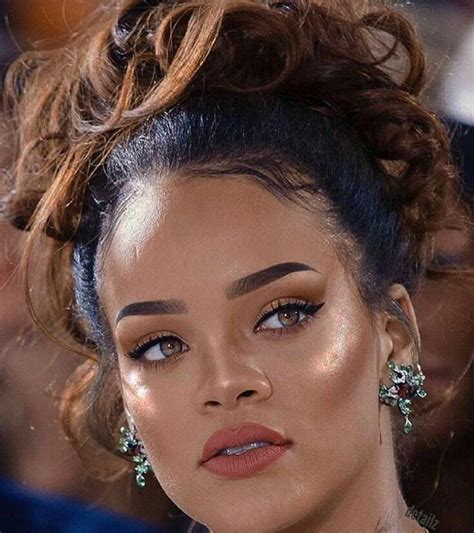 I Love Rihannas Makeup Style Rihanna Makeup Fenty