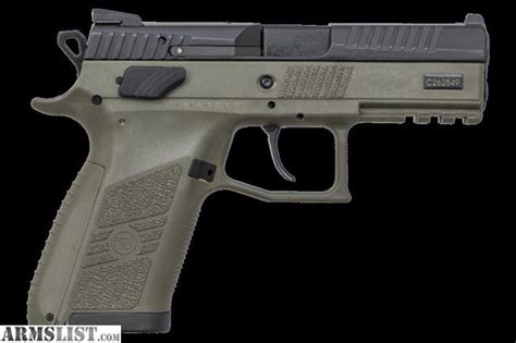 Armslist For Sale Cz P 07 Pistol Od Green 9mm 375 Barrel