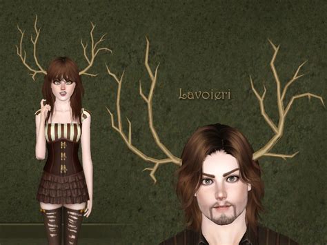 The Sims Resource Deer Horns
