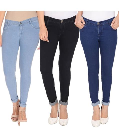Njs Denim Jeans Multi Color Buy Njs Denim Jeans Multi Color Online At Best Prices In India