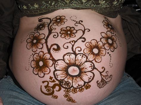 Henna Bellies Birthing In Conscious Choice Belly Henna Henna Dreamcatcher Tattoo