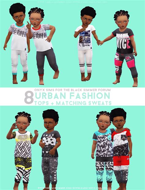 Toddler Urban Maxis Match Cc Sims 4 Sims 4 Toddler Sims 4 Toddler