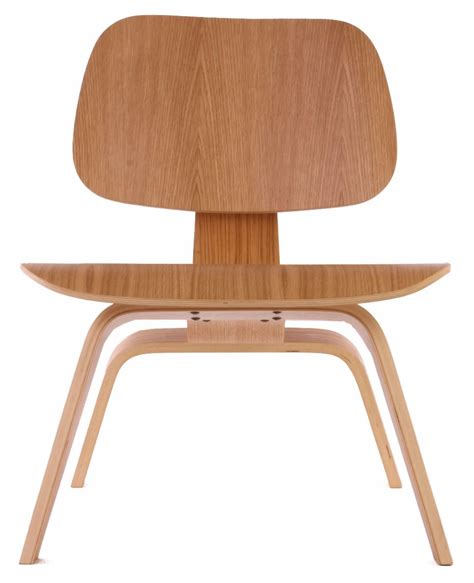 Replica Eames Lounge Chair Wood Lcw Oak Matt Blatt Furniture