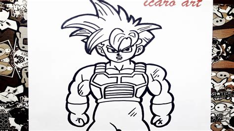 Como Dibujar A Gohan Ssj How To Draw Gohan Youtube