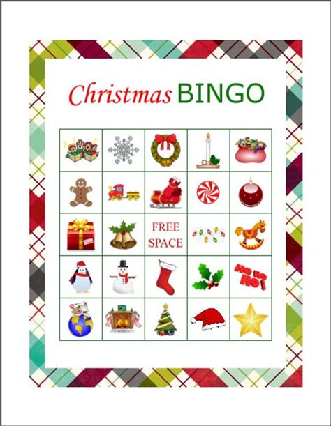 Christmas Bingo Printable Christmas Bingo Cards Fun Christmas Party