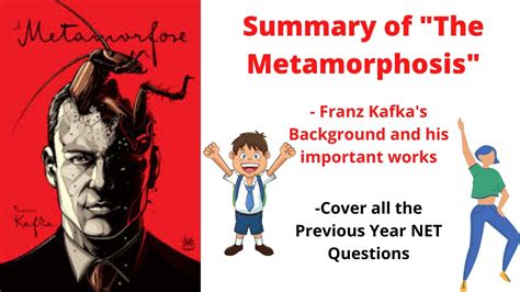 Background And Summary Of The Metamorphosis By Franz Kafka Youtube