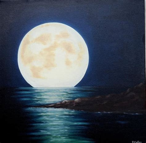 Luna The Online Writing Community Moon Painting