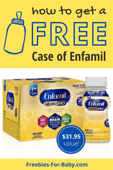Free Case Of Enfamil Formula 3195 Value In 2020 Baby Coupons