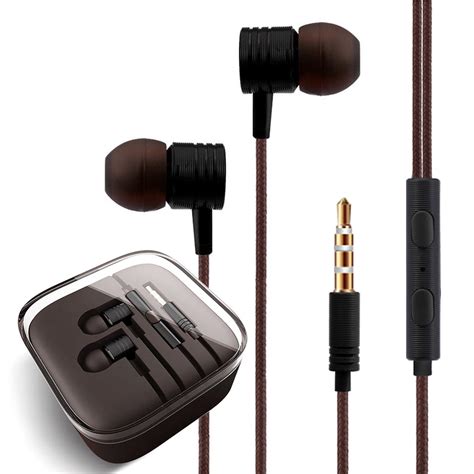 Freedomtech Earphones In Ear Headphones Earbuds With Microphone And