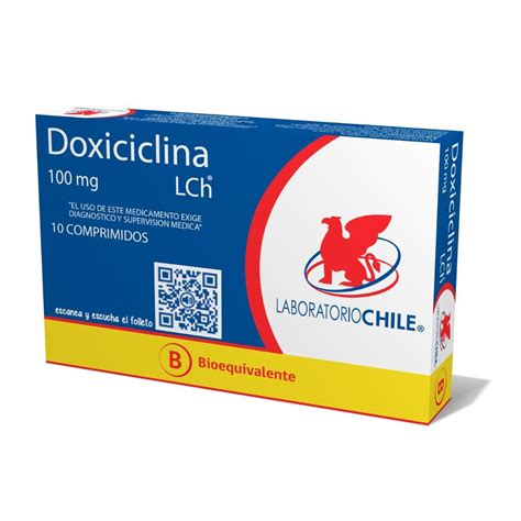 Doxiciclina Comprimidos 100mg — Farmacia El Quimico