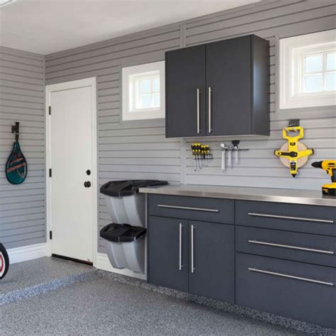 10ft garage cabinets 2' wide bench and overhead. Custom Garage Cabinets & Organization Systems │ Organizers ...