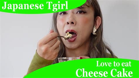 Asmr Japanese Tgirl Loves To Eat Cheese Cake At Sweet Home 42