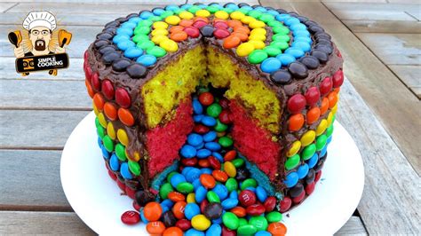 Be creative when it comes to choosing the types of candy to include, whether it's hard candies or softer. M&M RAINBOW PIÑATA CAKE - HOMEMADE EASY RECIPE - YouTube
