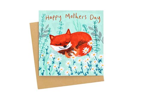 Fox Happy Mothers Day Jo Clark Design