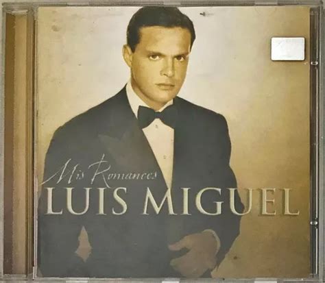 Cd Luis Miguel Mis Romances 2001 B5 Mercadolivre